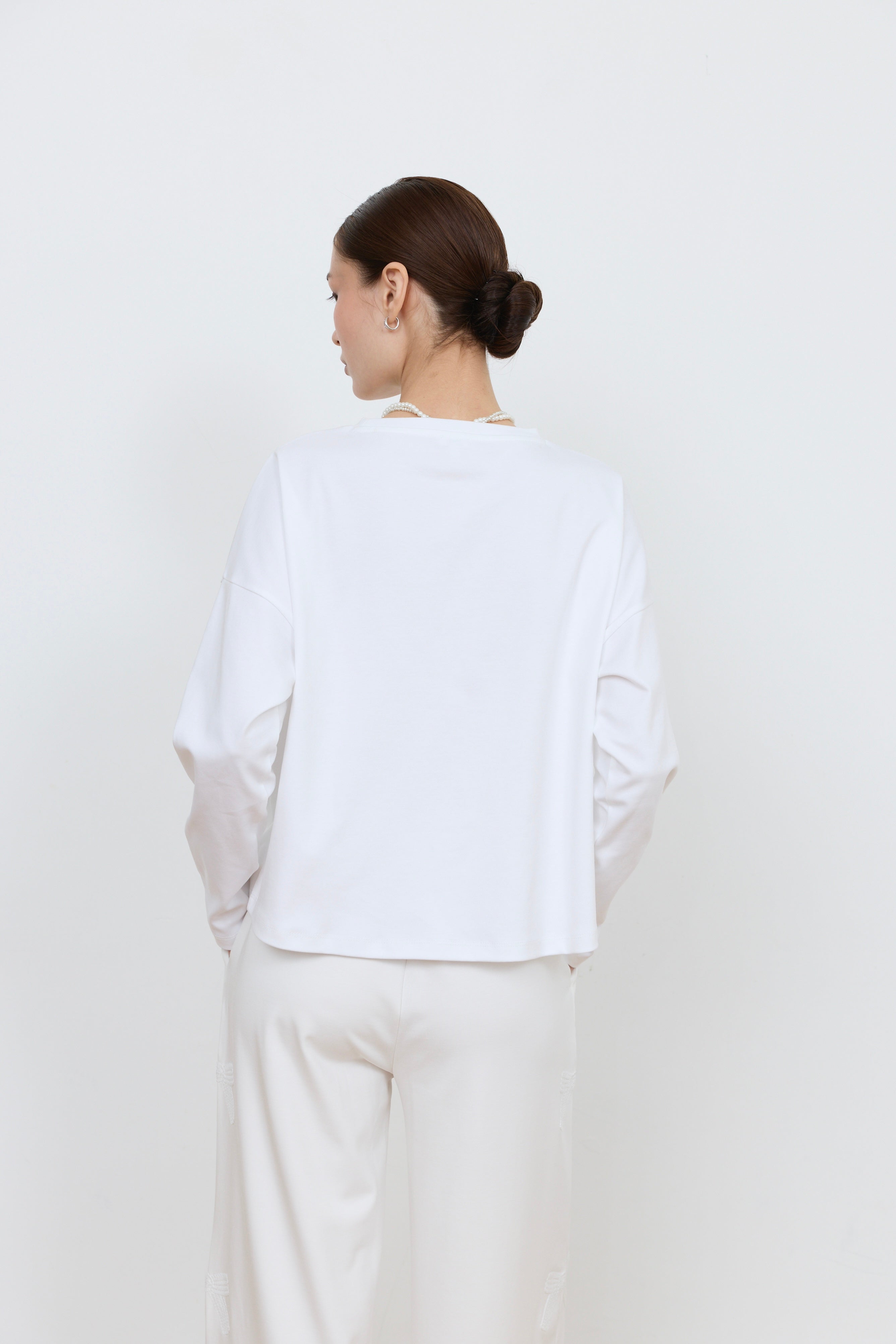 Luxe long sleeve top