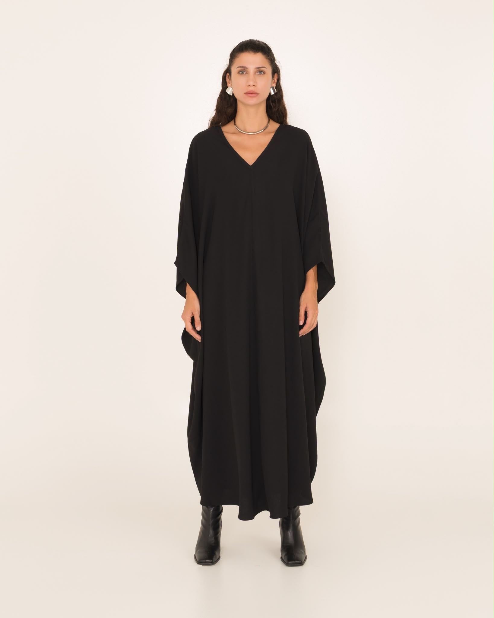 The Flowy V-Dress