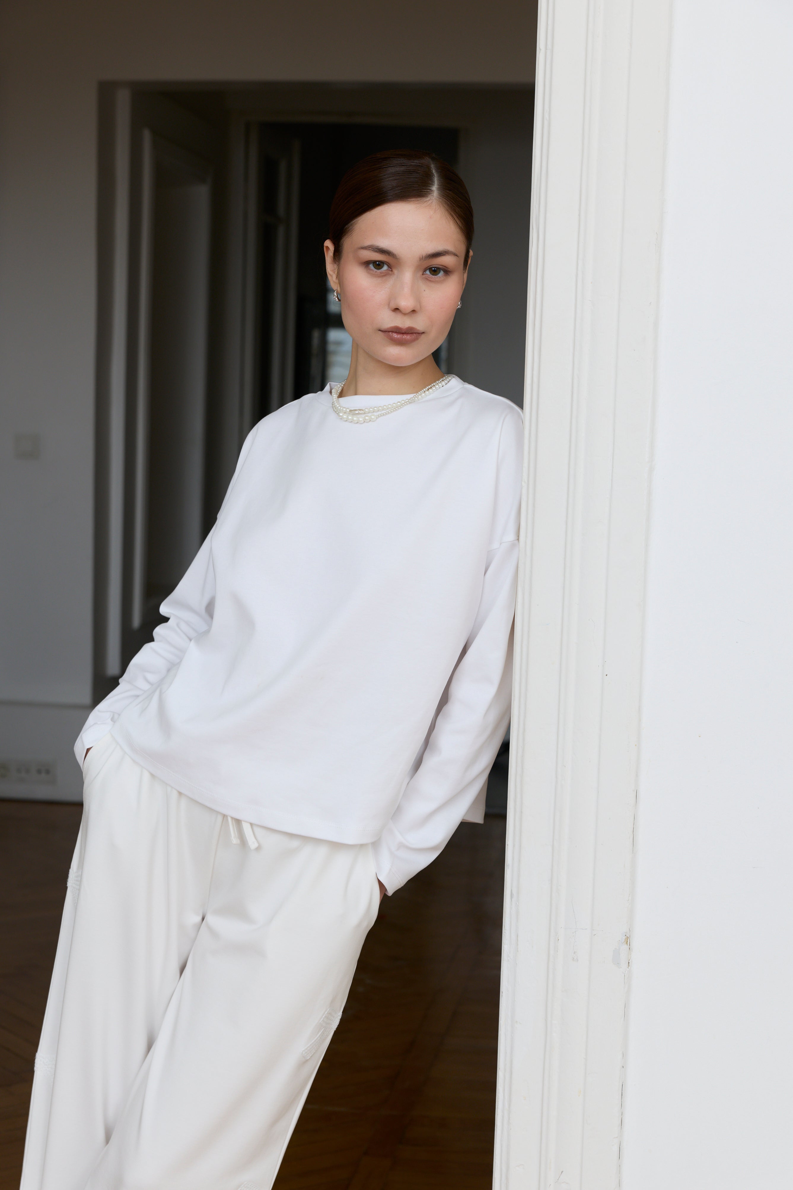 Comfort Wide-Leg Trousers