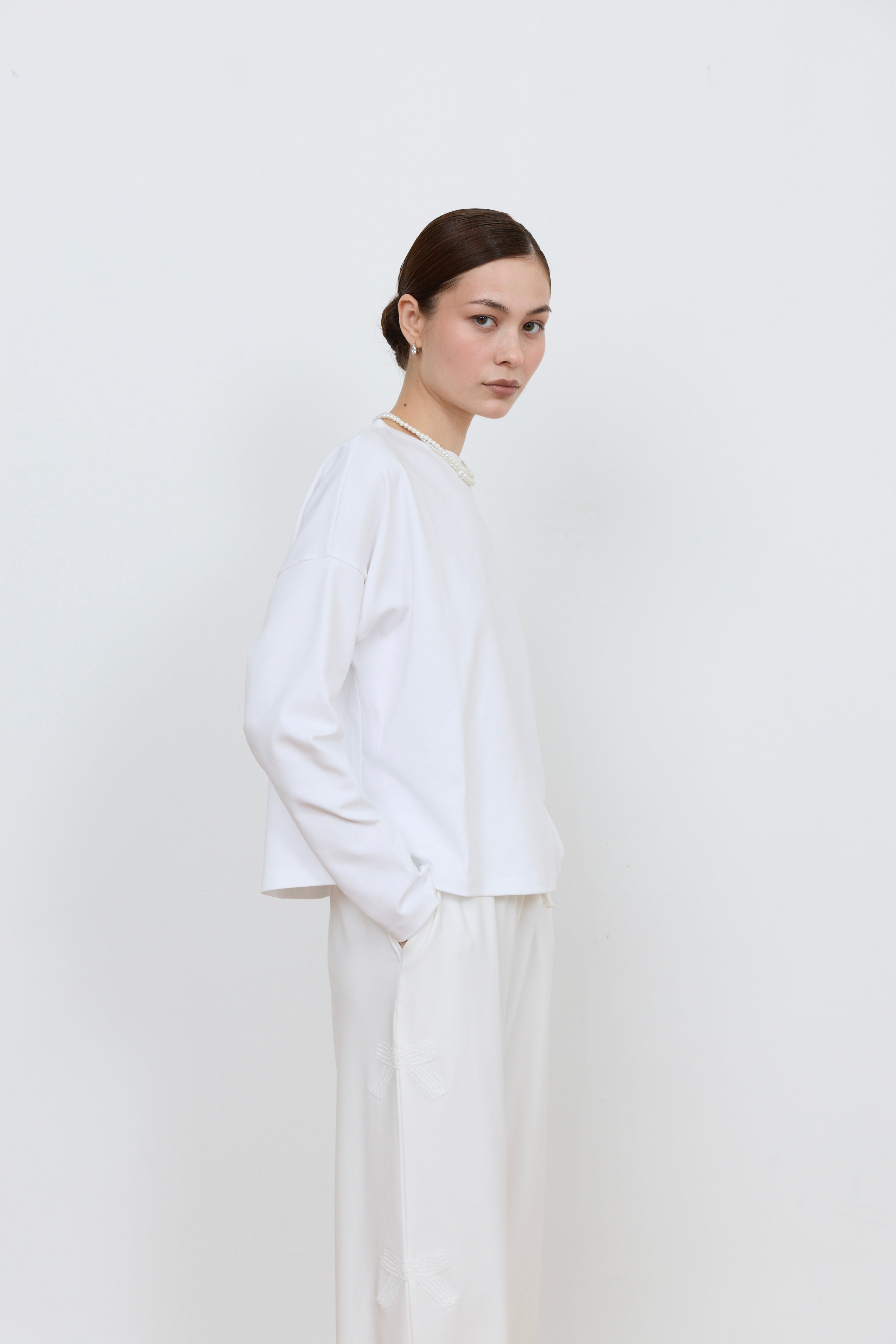 Luxe long sleeve top