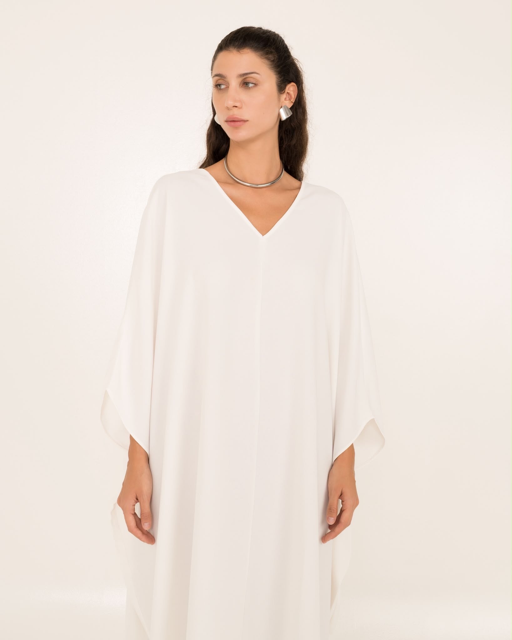 The Flowy V-Dress