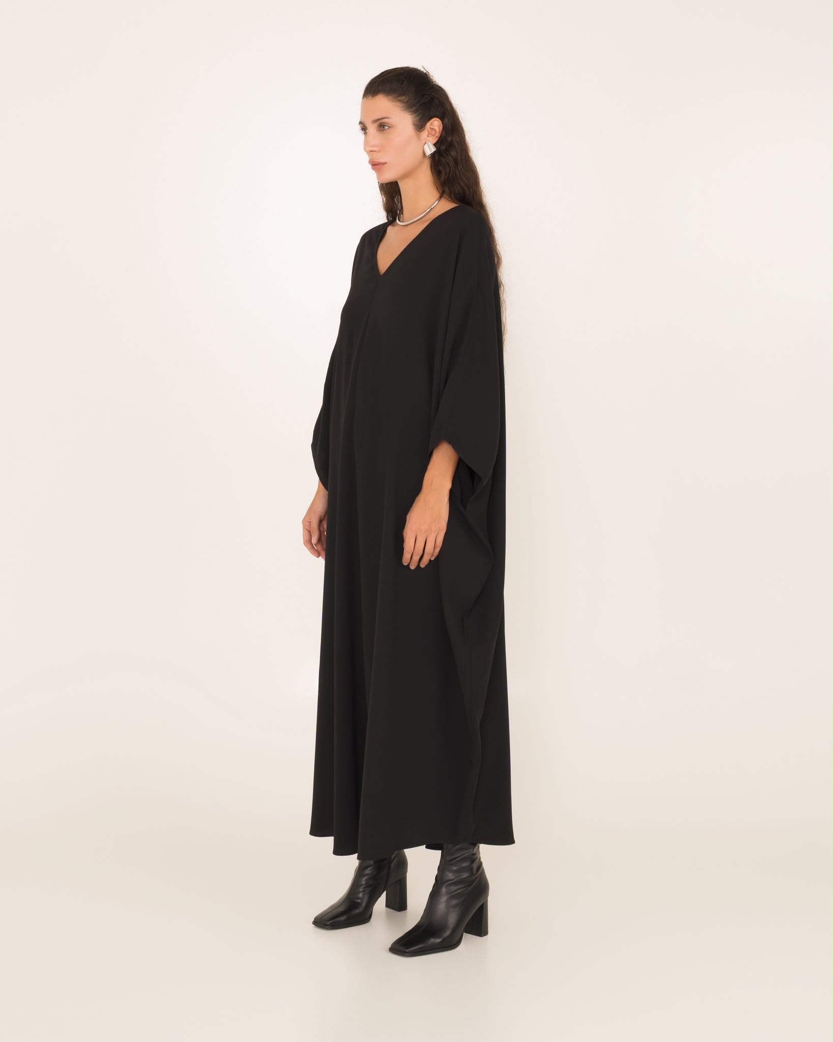 The Flowy V-Dress