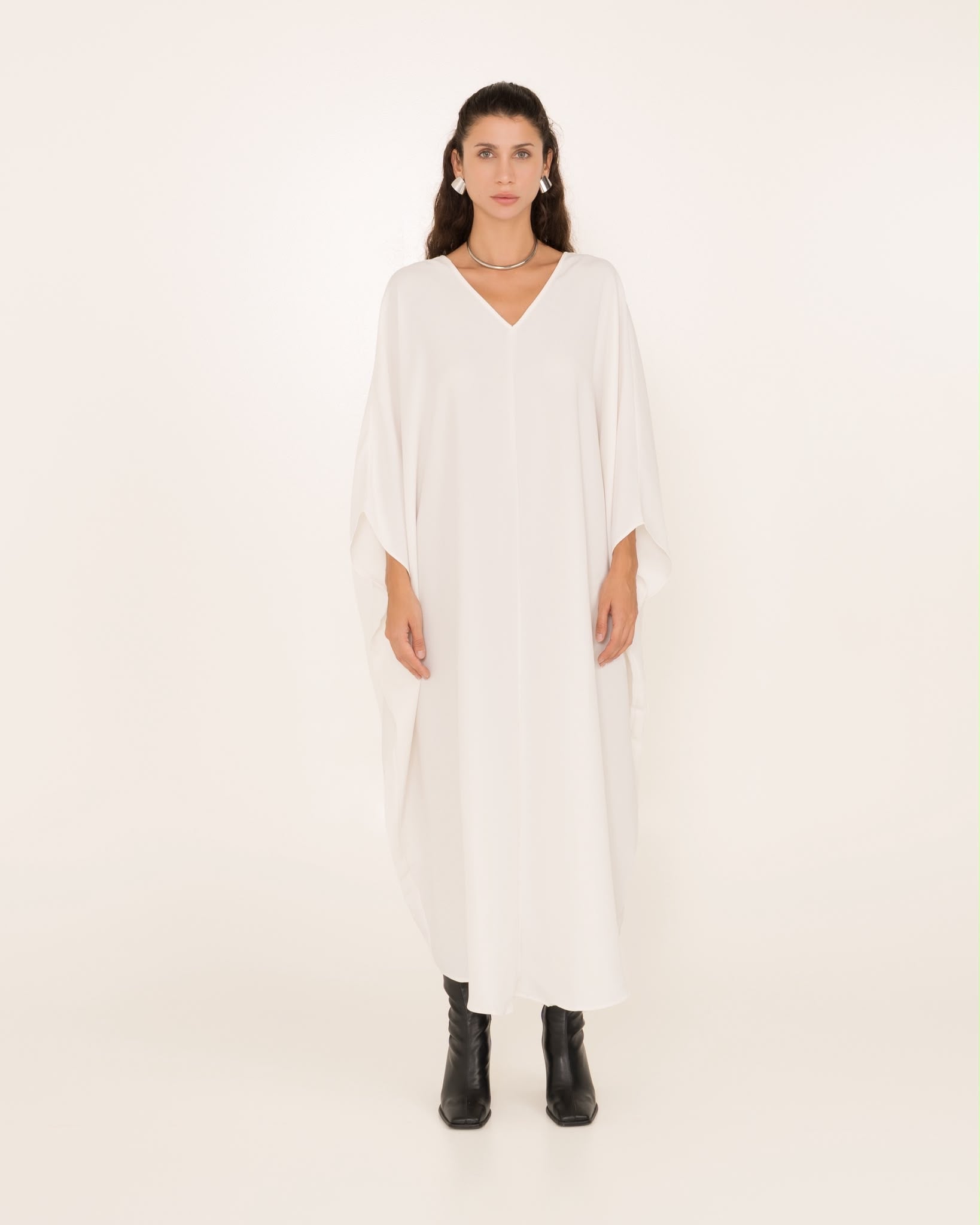 The Flowy V-Dress