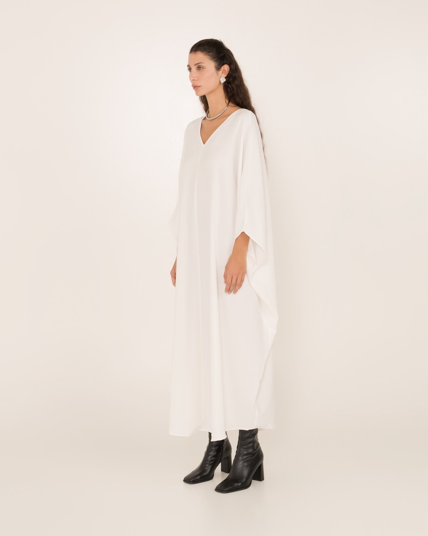 The Flowy V-Dress