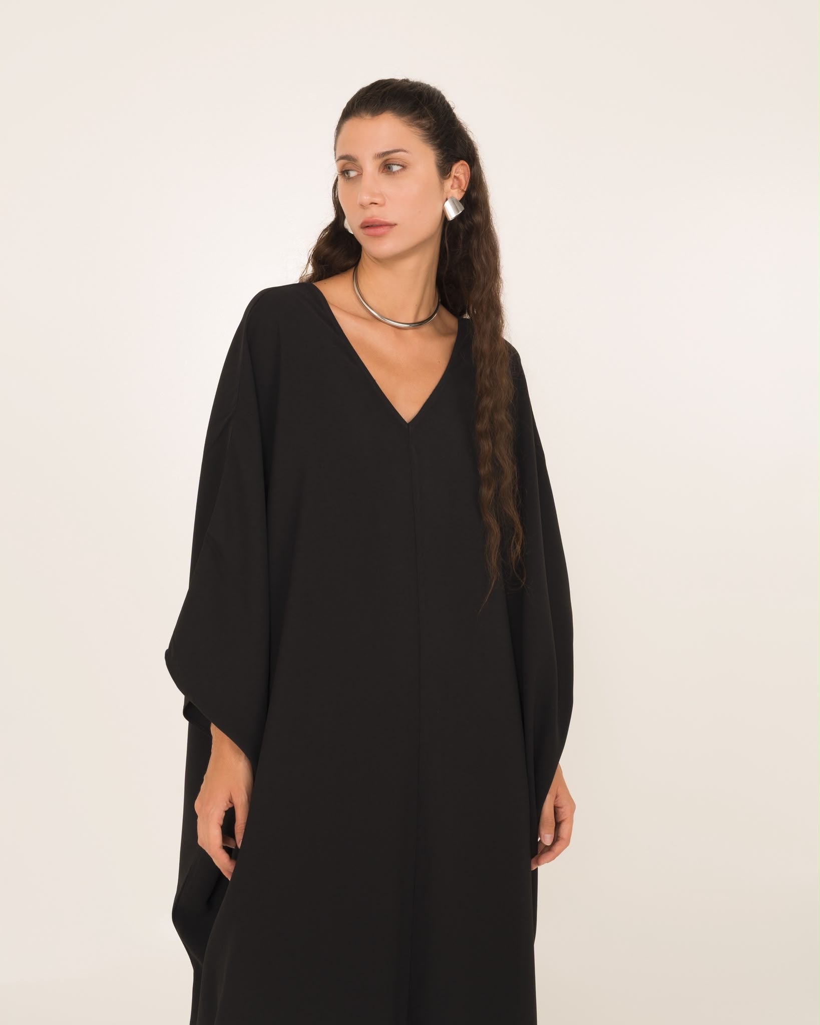 The Flowy V-Dress