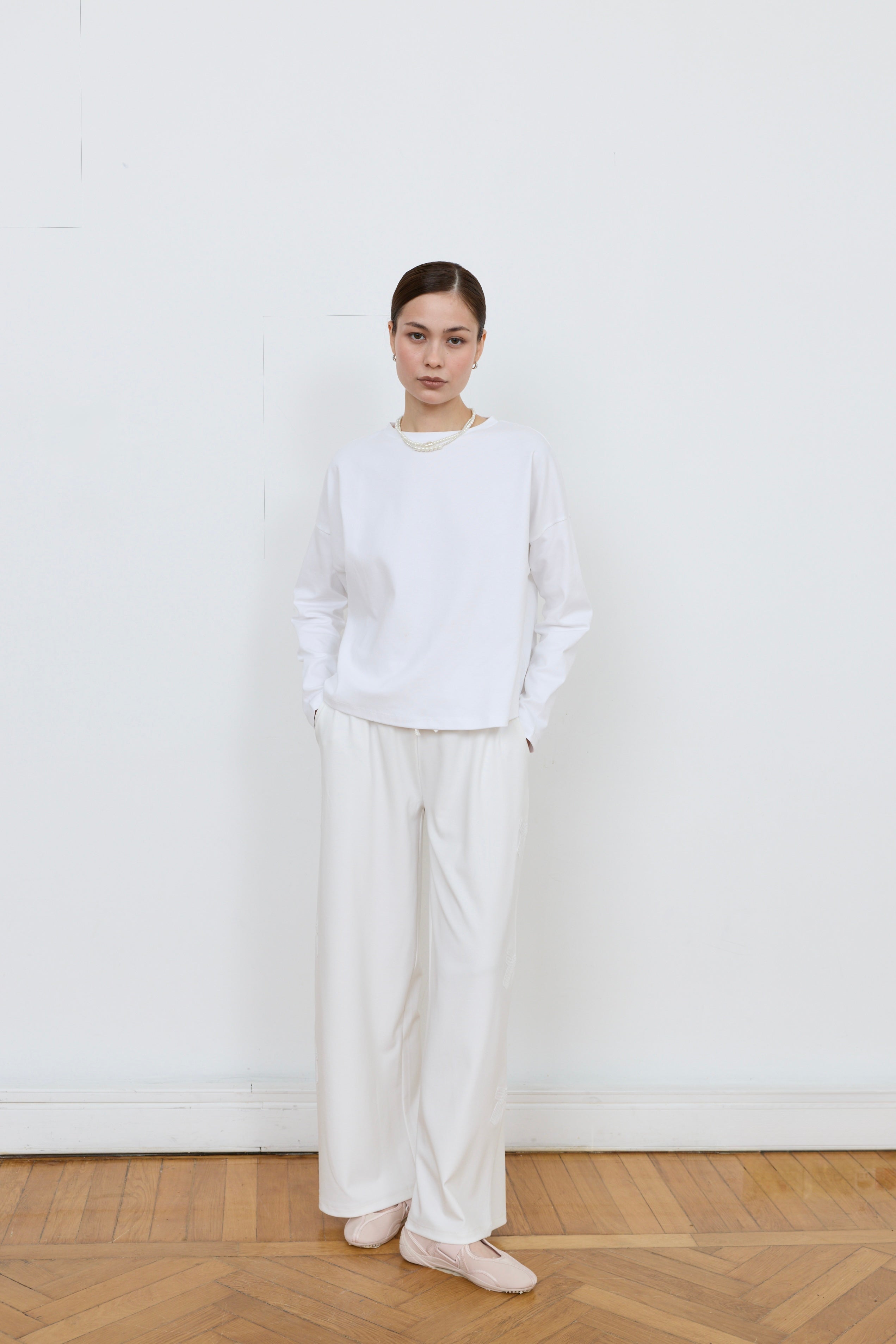 Luxe long sleeve top