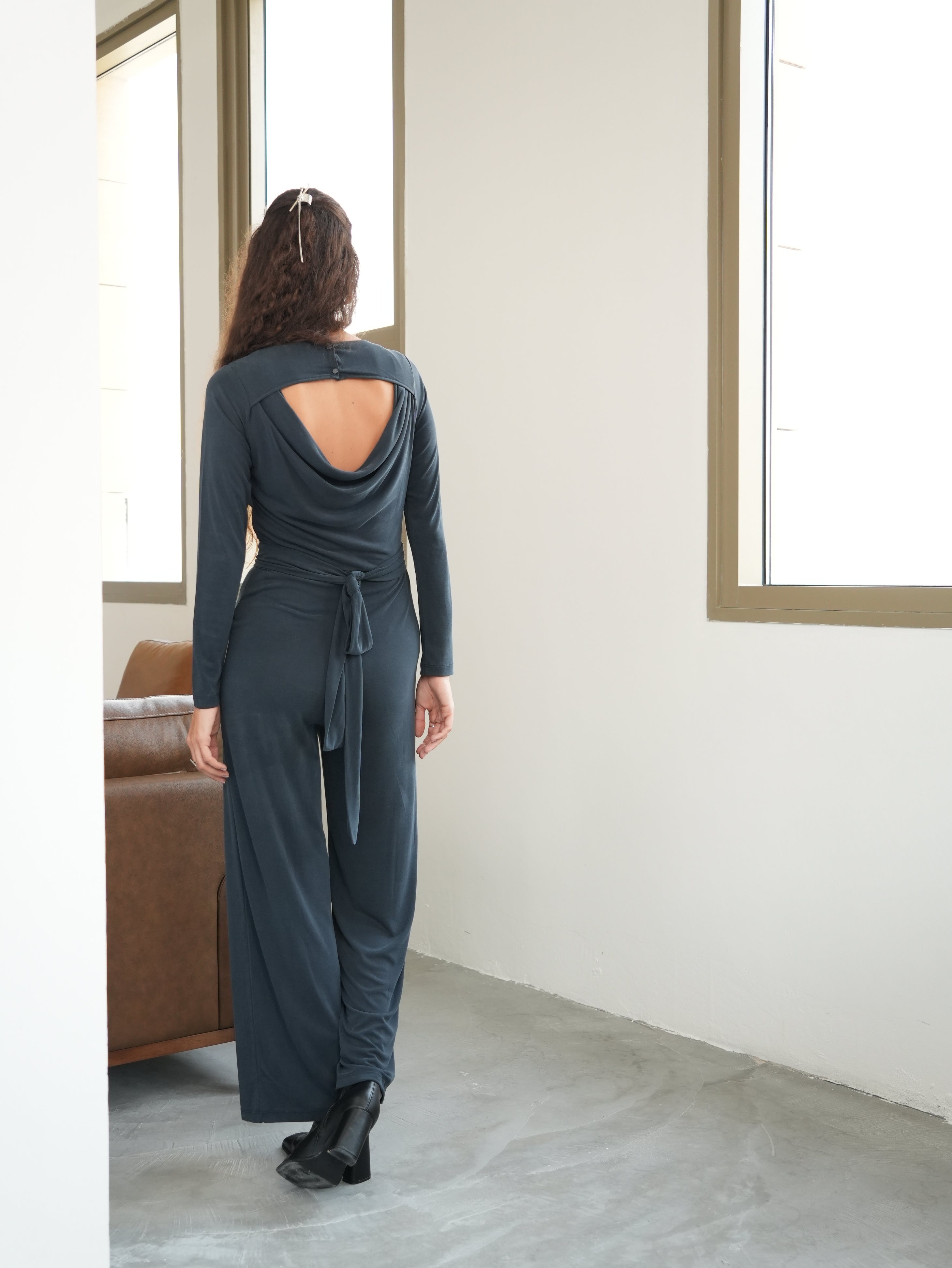 The Drape Back Jumpsuit